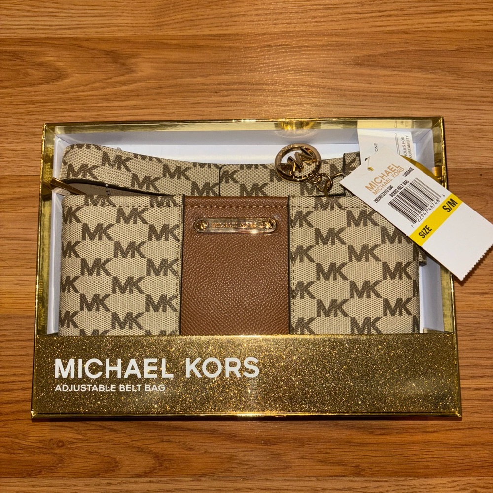 Michael Kors Monogram Crossbody Bag NEW